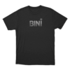 Bini Flower Logo Unisex T Shirt Black