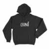 Bini Logo Unisex Hoodie Black