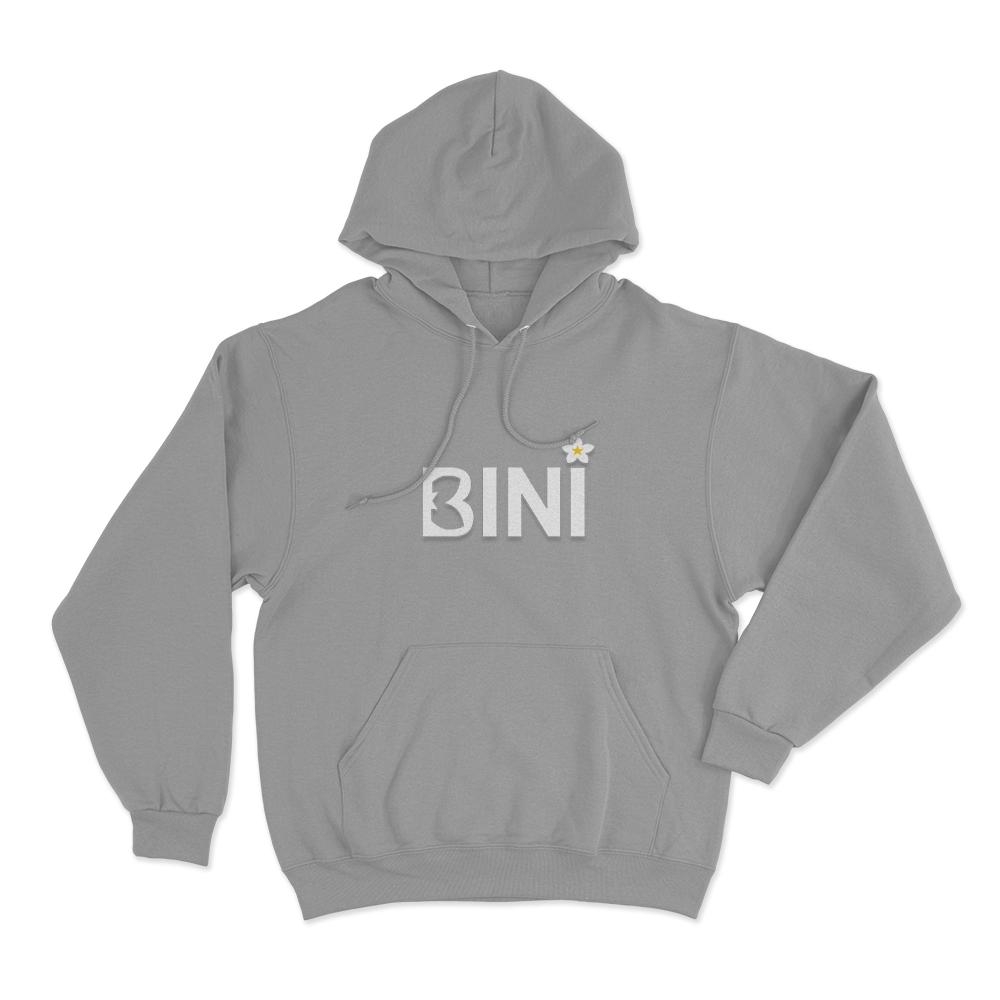 Bini Logo Unisex Hoodie Grey Bini Logo Unisex Hoodie Grey
