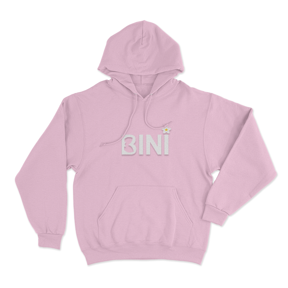 Bini Logo Unisex Hoodie Pink Bini Logo Unisex Hoodie Pink