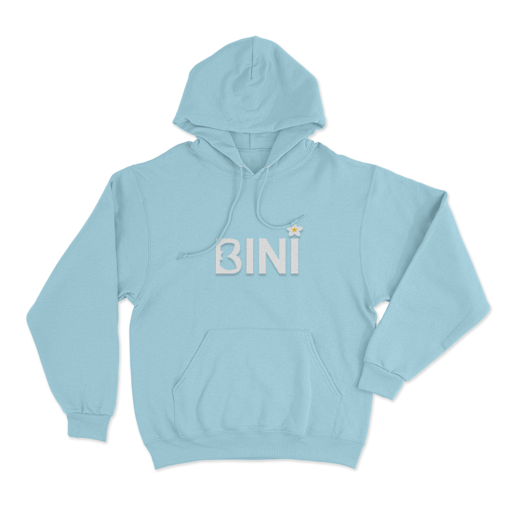 Bini Logo Unisex Hoodie Sky Blue Bini Logo Unisex Hoodie Sky Blue