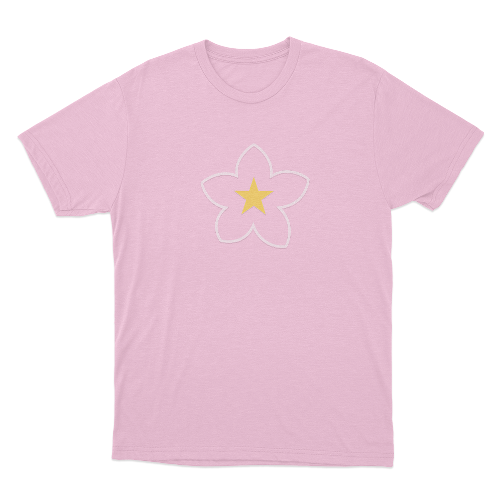 Flower Logo Unisex T Shirt Pink Flower Logo Unisex T Shirt Pink